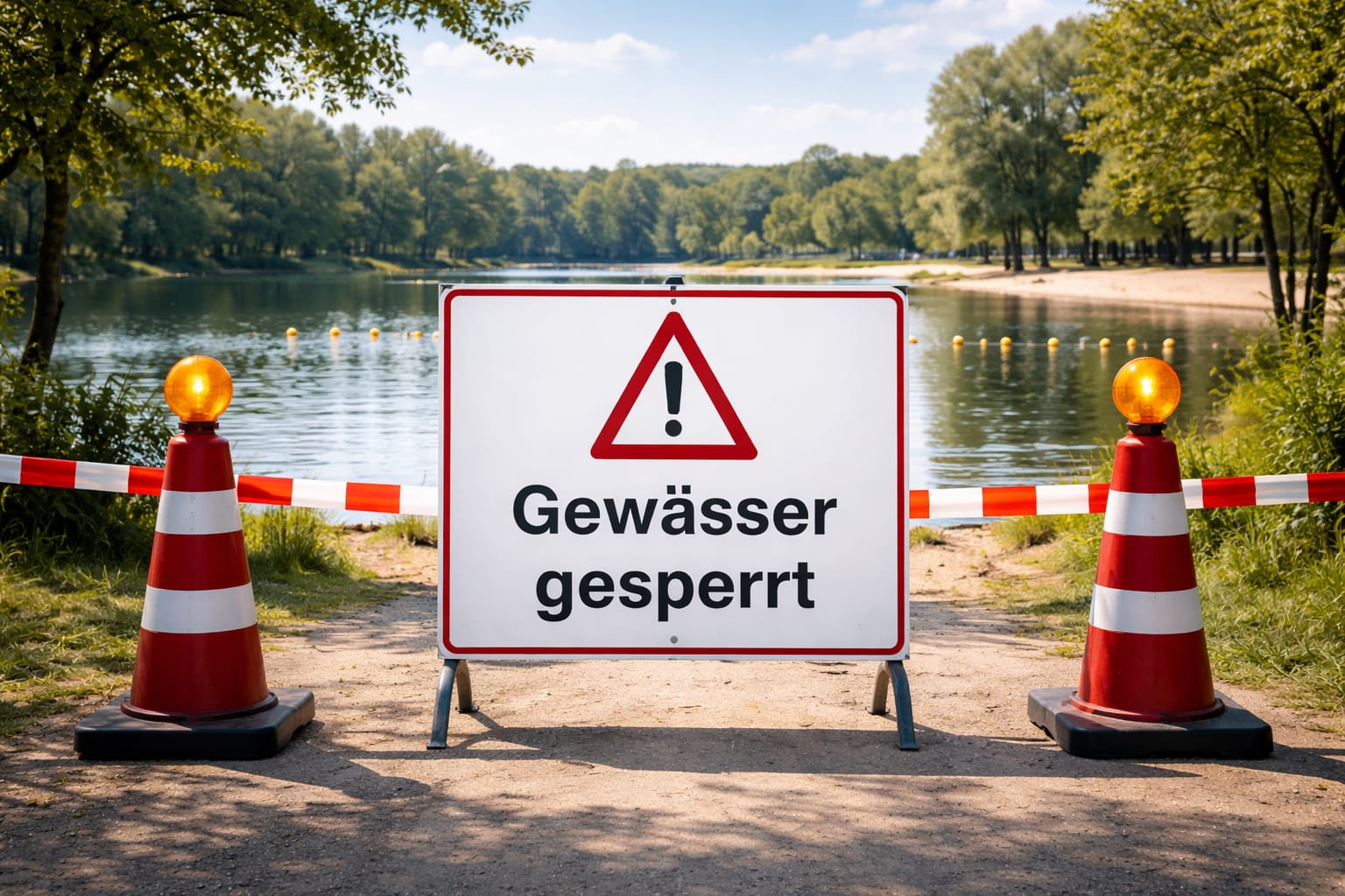 Achtung NEU! Gewässersperrungen